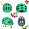 Picture of XJD Toddler Helmet Kids Bike Helmet Baby Multi-Sport Adjustable Skateboard Helmet for Kids Boys Girls Infant Helmet Lightweight for Age 1 and Older (Green, X-Small: 18.11"-20.08" / 46-51 cm)