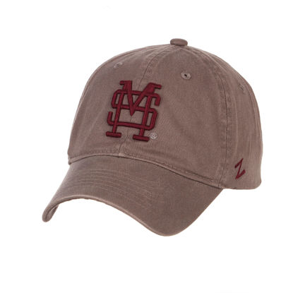 Picture of NCAA Mississippi State Bulldogs Mens Adjustable Scholarship Hat Charcoal, Mississippi State Bulldogs Charcoal, Adjustable, One size