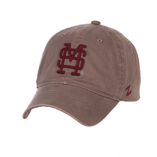 Picture of NCAA Mississippi State Bulldogs Mens Adjustable Scholarship Hat Charcoal, Mississippi State Bulldogs Charcoal, Adjustable, One size