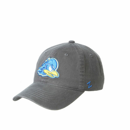 Picture of NCAA Delaware Fightin' Blue Hens Mens Adjustable Scholarship Hat Charcoal, Delaware Fightin' Blue Hens Charcoal, Adjustable, One size