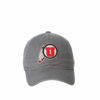 Picture of NCAA Utah Utes Mens Adjustable Scholarship Hat Charcoal, Utah Utes Charcoal, Adjustable, One size