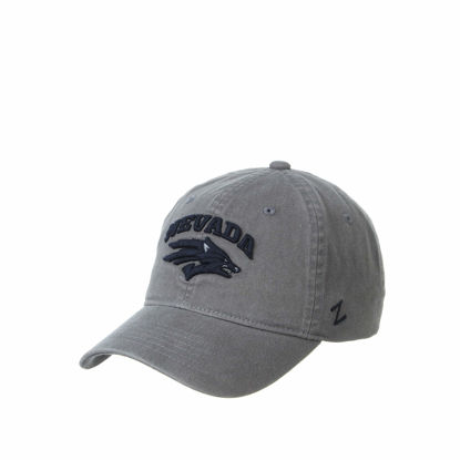 Picture of NCAA Nevada Wolfpack Mens Adjustable Scholarship Hat Charcoal, Nevada Wolfpack Charcoal, Adjustable