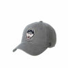 Picture of NCAA Connecticut Huskies Mens Adjustable Scholarship Hat Charcoal, Connecticut Huskies Charcoal, Adjustable, One size