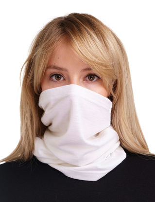 Picture of Merino.tech Merino Wool Ski Neck Gaiter - Face Mask Neck Warmer for Men & Women (Raw Wool)