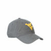 Picture of NCAA West Virginia Mountaineers Mens Adjustable Scholarship Hat Charcoal, West Virginia Mountaineers Charcoal, Adjustable, One size