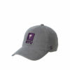 Picture of NCAA New York University Violets Mens Adjustable Scholarship Hat Charcoal, New York University Violets Charcoal, Adjustable, One size