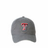 Picture of NCAA Texas Tech Red Raiders Mens Adjustable Scholarship Hat Charcoal, Texas Tech Red Raiders Charcoal, Adjustable, One size