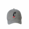 Picture of NCAA Cincinnati Bearcats Mens Adjustable Scholarship Hat Charcoal, Cincinnati Bearcats Charcoal, Adjustable, One size