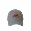 Picture of NCAA Minnesota Golden Gophers Mens Adjustable Scholarship Hat Charcoal, Minnesota Golden Gophers Charcoal, Adjustable, One size