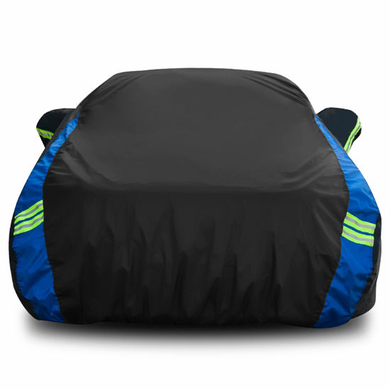 Picture of Avecrew Car Cover Waterproof All Weather for Automobiles, Outdoor Heavy Duty Full Exterior Covers for Sedan(186"-193")