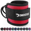 Picture of DMoose ankle straps for working out - One Size Fit with Premium Padding, ankle cable straps, leg kickback ankle strap, Booty Workouts, Leg Extension, Hip Abductors