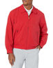 Picture of LONDON FOG mens Auburn Zip-front Golf (Regular & Big-tall Sizes) Cotton Lightweight Jacket, True Red, 4X-Large Tall US