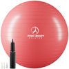 Picture of ProBody Pilates Ball Exercise Ball Yoga Ball, Multiple Sizes Stability Ball Chair, Gym Grade Birthing Ball for Pregnancy, Fitness, Balance, Workout at Home, Office and Physical Therapy (Red, 55 cm)
