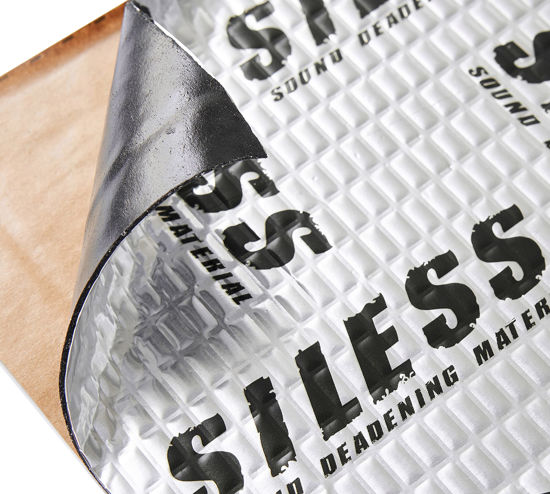 Picture of Siless 80 mil (2mm) Car Sound Deadening mat - Butyl Automotive Sound Deadener - Noise Insulation and Vibration Dampening Material 10 sqft (0.95 sqm)