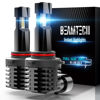 Picture of BEAMTECH 9005 Fog Bulbs Fanless in Line 6500K Pack of 2