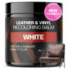 Picture of FORTIVO Leather Recoloring Balm, Leather Repair Kit for Furniture, White Leather Dye, Leather Repair Kit, White Leather Balm, Leather Repair Kit for Couches, Balm Leather - White