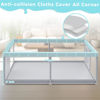 Picture of Fshibila 79" ×79" Extra Large Baby Playpen, Baby Playard for Babies and Toddlers, Baby Fence Play Pens for Indoor & Outdoor, Sturdy Safety Play Yard with Soft Breathable Mesh, Anti-Fall, Grey