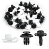 Picture of GOOACC 60Pcs Fender Liner Bumper Cover Splash Shield Hex Head Screw with Nylon U Nuts Push Bumper Fastener Rivet Clips for Fastening Front on Mazda 2, 5, 6, CX-5, CX-7 & CX-9 2014 - 2010