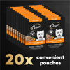 Picture of Cesar Filets in Gravy Wet Dog Food Rotisserie Chicken Flavor, 1.76 oz. Mini-Pouch, 20 Pack