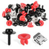 Picture of GOOACC 10 Sets Engine Splash Shield Guard Undertray Cover Screws Bolt Nut Clip Torx Pan Head SEMS Tapping Screw for Ford W702413-S450B W702438-S300 Lincoln Continenta