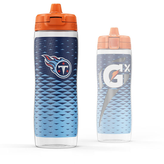 Picture of Gatorade Gx NFL Non-Slip Squeeze Bottles, 30 fl oz, Gx Hydration System