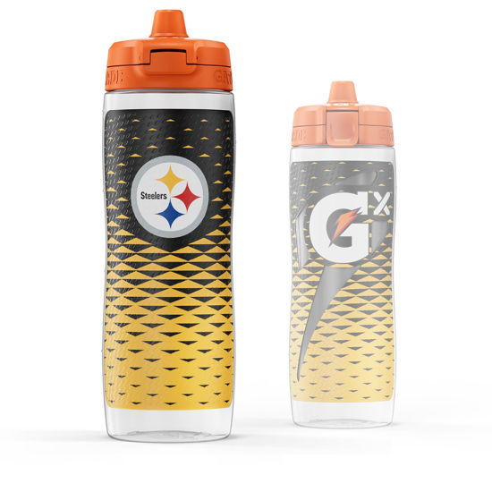 Picture of Gatorade Gx NFL Non-Slip Squeeze Bottles, 30 fl oz, Gx Hydration System