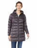 Picture of Amazon Essentials Women's Lightweight Water-Resistant Hooded Puffer Coat (Available in Plus Size), Charcoal Heather, Medium