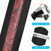Picture of LEKATO Bass Guitar Strap for Electric Guitar & Bass 3" Wide Guitar Straps Padded Bass Guitar Strap Adjustable Length from 45" to 55" Bass Guitar Straps with Pick Holder 2 Safety Strap Locks & 6 Picks