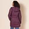 Picture of Amazon Essentials Women's Lightweight Water-Resistant Hooded Puffer Coat (Available in Plus Size), Burgundy, Medium
