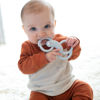Picture of Dr. Brown's Flexees Blue Sloth, Soft 100% Silicone Baby Teether, BPA Free, 3m+