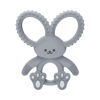 Picture of Dr. Brown's Flexees Gray Bunny, Soft 100% Silicone Baby Teether, BPA Free, 3m+