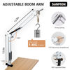 Picture of For HyperX SoloCast White Boom Arm - White Mic Arm Compatible with Hyper x SoloCast, Microphone Boom Arm with Pop Filter, Improve Sound Quality, White Mic Boom Arm for Hyperx SoloCast by SUNMON
