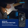 Picture of LEKATO Mini Electric Guitar Amp 5W, Portable Guitar Amp Bluetooth with Built-in 4 Effects, Clean Distortion Overdrive Reverb, Rechargeable Small Guitar Amp for Practice