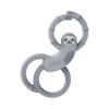 Picture of Dr. Brown's Flexees Gray Sloth, Soft 100% Silicone Baby Teether, BPA Free, 3m+