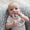 Picture of Dr. Brown's Flexees Gray Sloth, Soft 100% Silicone Baby Teether, BPA Free, 3m+