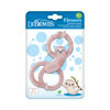 Picture of Dr. Brown's Flexees Pink Sloth, Soft 100% Silicone Baby Teether, BPA Free, 3m+