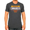 Picture of Team Fan Apparel NFL Adult Team Block Tagless T-Shirt - Cotton Blend - Charcoal - Perfect for Game Day - Comfort and Style (Washington Commanders - Charcoal, Adult Small)