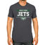 Picture of Team Fan Apparel NFL Adult Team Block Tagless T-Shirt - Cotton Blend - Charcoal - Perfect for Game Day - Comfort and Style (New York Jets - Charcoal, Adult X-Large)