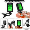 Picture of Anvin Acoustic Guitar Accessories Kit Including acoustic Guitar Strings, tuner, guitar capo, 3-in-1 restring tool, guitar picks, pick holder, bridge pins, guitar nuts saddles, finger picks (53 Pcs)