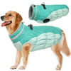 Picture of Lelepet Warm Dog Winter Coat,XXX-Large Dog Coat Waterproof Dog Jacket with Harness Dog Cold Weather Coats Windproof Reflective Dog Fleece Vest Turtleneck Zippered Dog Snowsuit Dog Coats for Large Dogs