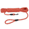 Picture of Hi Kiss Check Cord Large,Medium Small Dogs/Puppy Obedience Recall Training Agility Lead - 15ft 20ft 30ft 50ft Training Leash(Orange 20ft-Diam 1/2"-1 Hook)