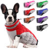 Picture of Lelepet Warm Dog Winter Coat Dog Coat Dog Jacket with Harness Dog Cold Weather Coats Windproof Reflective Turtleneck Small Dog Doat Dog Winter Vest with Zipper Dog Coats for Small Medium Large Dogs