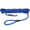 Picture of Hi Kiss Check Cord Large,Medium Small Dogs/Puppy Obedience Recall Training Agility Lead - 15ft 20ft 30ft 50ft Training Leash(Royal Blue 50ft-Diam 1/2"-1 Hook)