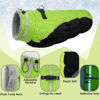 Picture of LeLePet Warm Fleece Dog Jacket, XX-Large, Lime, Adjustable, Reflective, Water-Resistant, Windproof, Turtle Neck, for Small Medium Large Dogs