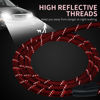 Picture of Hi Kiss Check Cord Large,Medium Small Dogs/Puppy Obedience Recall Training Agility Lead - 15ft 20ft 30ft 50ft Training Leash(Red 15ft-Diam 1/3"-1 Hook)