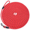 Picture of Hi Kiss Check Cord Large,Medium Small Dogs/Puppy Obedience Recall Training Agility Lead - 15ft 20ft 30ft 50ft Training Leash(Red 50ft-Diam 1/3"-1 Hook)