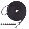 Picture of Hi Kiss Dog/Puppy Obedience Recall Training Agility Lead - 15ft 20ft 30ft 50ft 100ft Training Leash - Great for Training, Play, Camping, or Backyard(30ft,BL+PK)