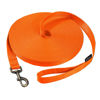 Picture of HIKISS Long Dog Leash Obedience Recall Training Agility Lead with Thickening Material for Large Dog - 15ft 20ft 30ft 50ft 100ft Training Leash(Orange 50ft)