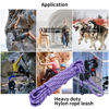 Picture of Hi Kiss Check Cord Large,Medium Small Dogs/Puppy Obedience Recall Training Agility Lead - 15ft 20ft 30ft 50ft Training Leash(Purple 15ft-Diam 1/3"-1 Hook)