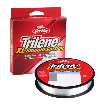 Picture of Berkley Trilene® XL®, Fluorescent Clear/Blue, 17lb | 7.7kg, 300yd | 274m Monofilament Fishing Line, Suitable for Freshwater Environments